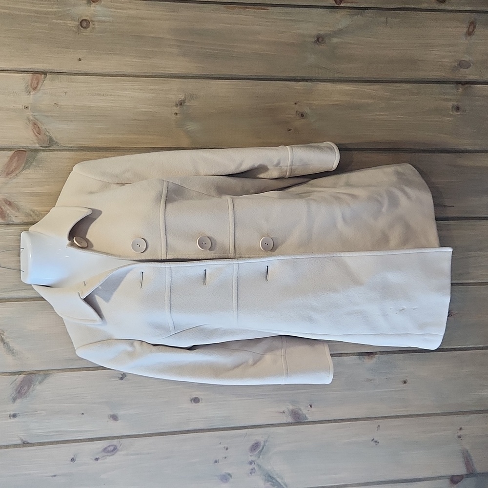 Braefair long wool coat , Sz 6 vintage, trench, fully lined - Picture 10 of 10